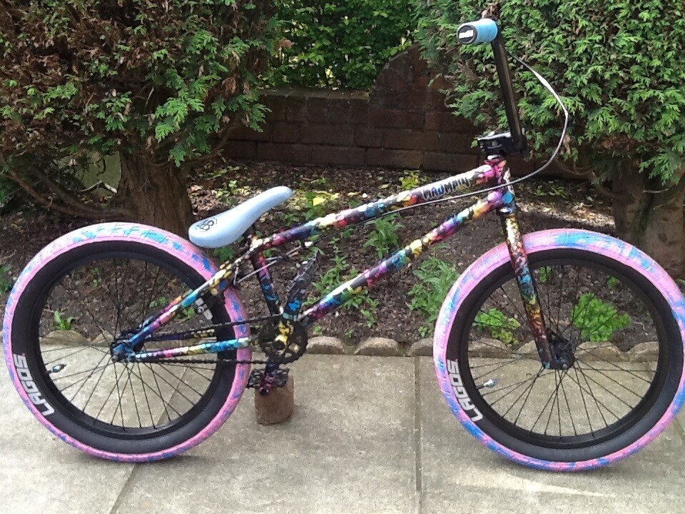 madmain splatter fuel 20 inch bmx bike